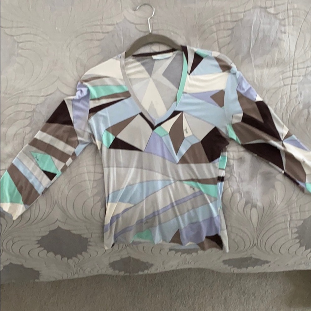 Pucci long sleeve top